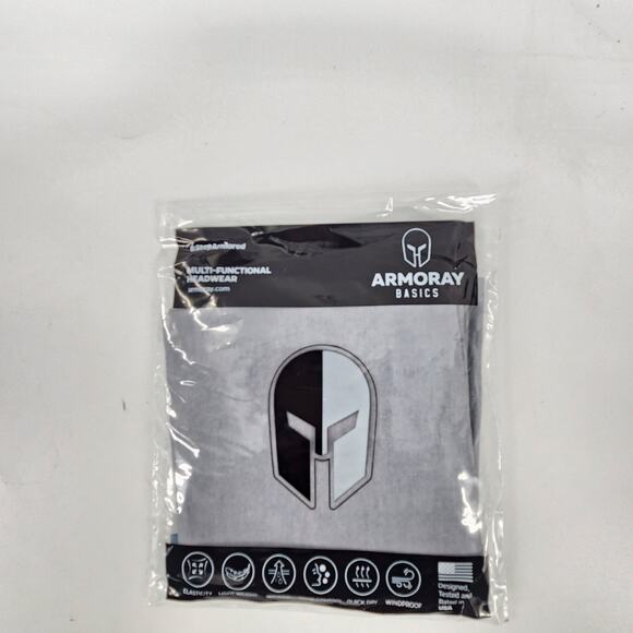 Armory Basics Lot of 4 Multi-Functional Headwear One Size Gray Windproof Wicking - Picture 4 of 5